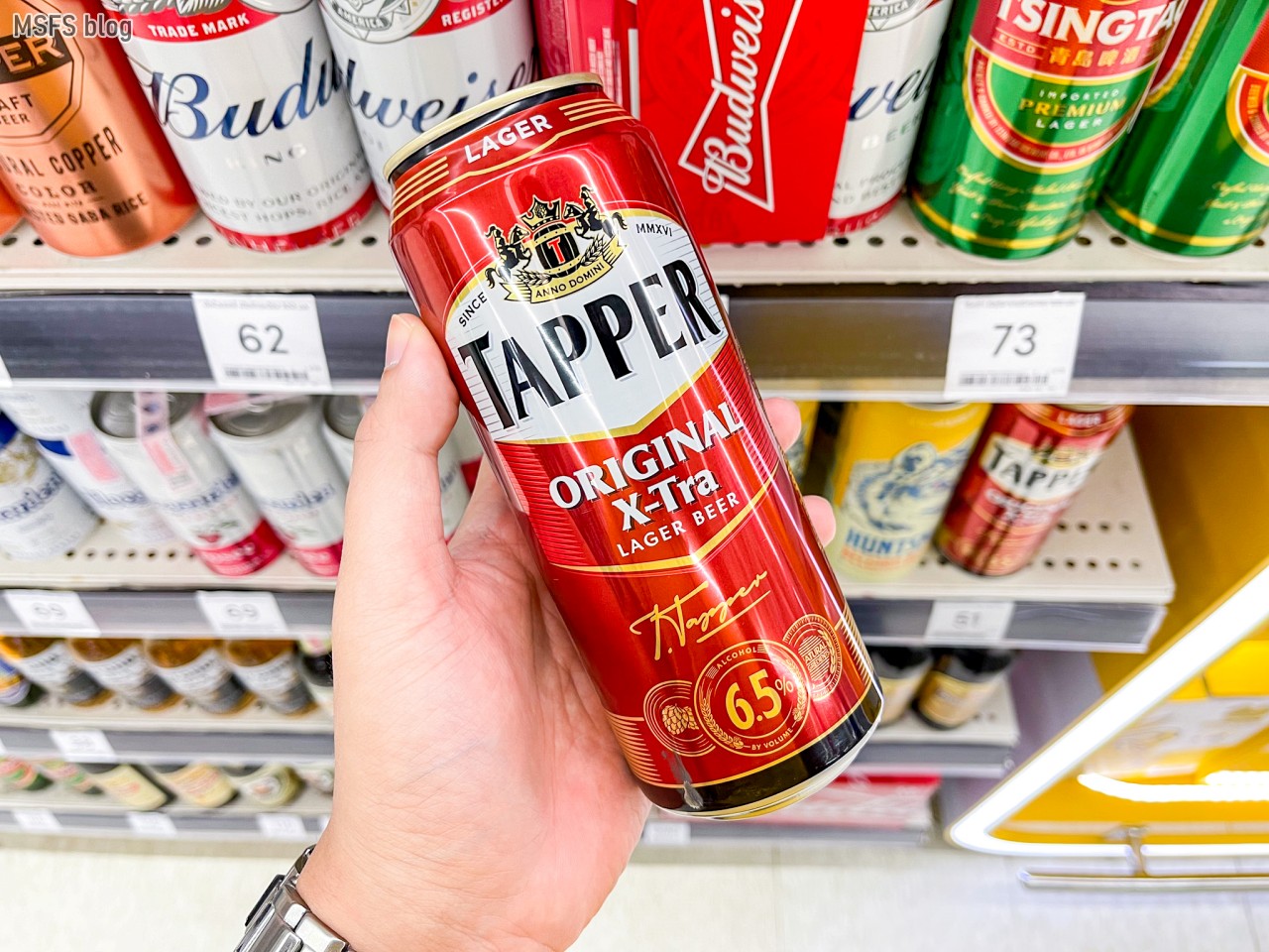 Tapper Original X-Tra Lager Beer
